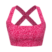 LUCI CROSS BACK SPORTS BRA