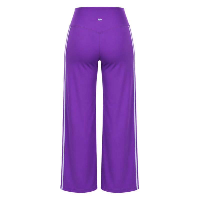 MONICA STRIPE WIDE LEG BOTTOMS