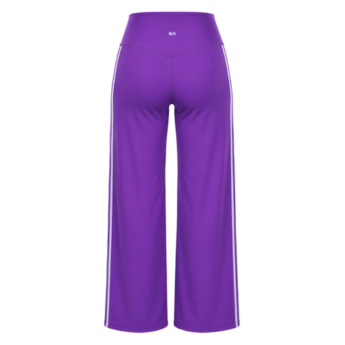 MONICA STRIPE WIDE LEG BOTTOMS