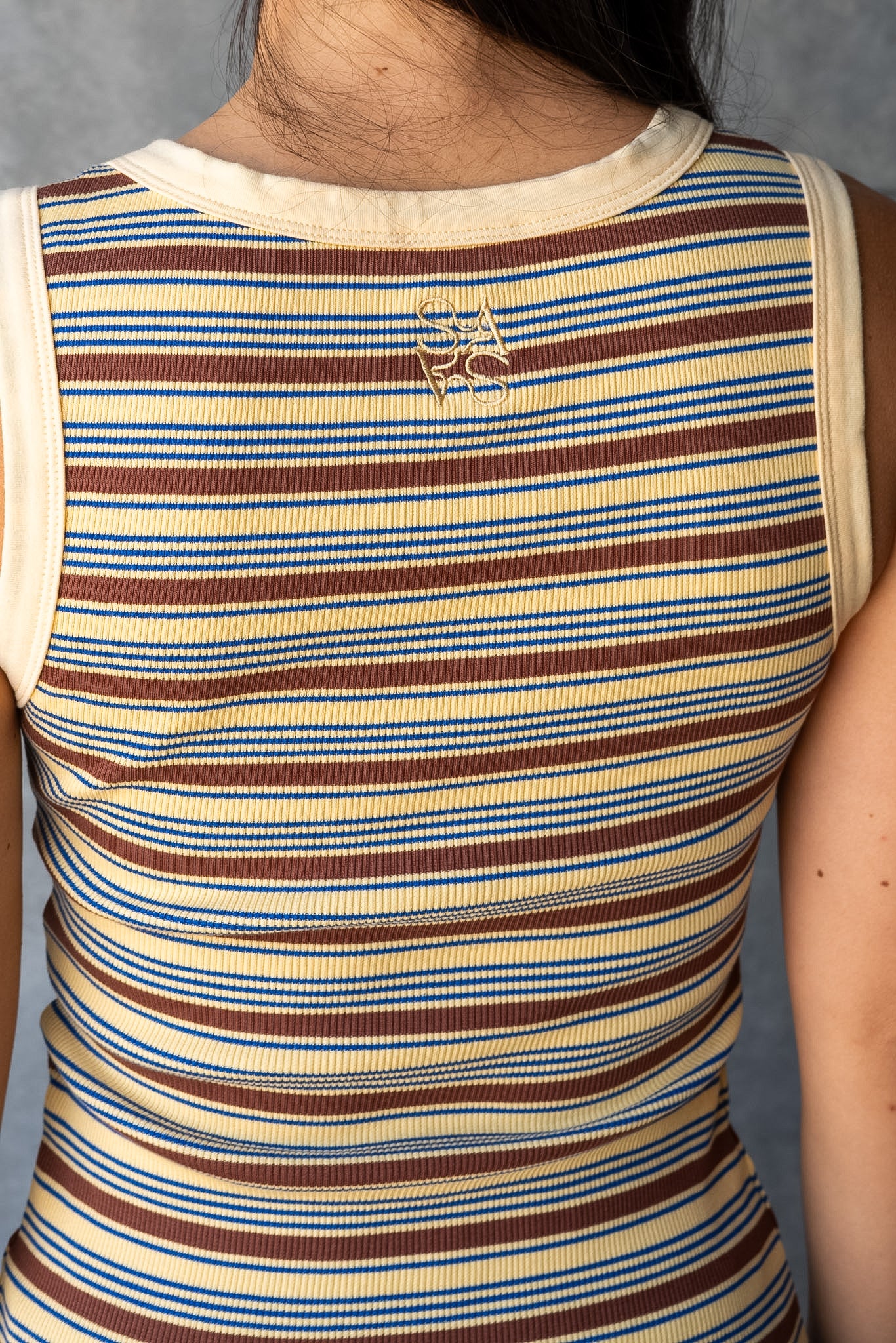 SUKI V-NECK STRIPE TOP - PRE ORDER
