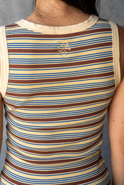 SUKI V-NECK STRIPE TOP - PRE ORDER
