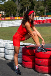 AVI 6" INVISIBLE SCRUNCH SHORTS