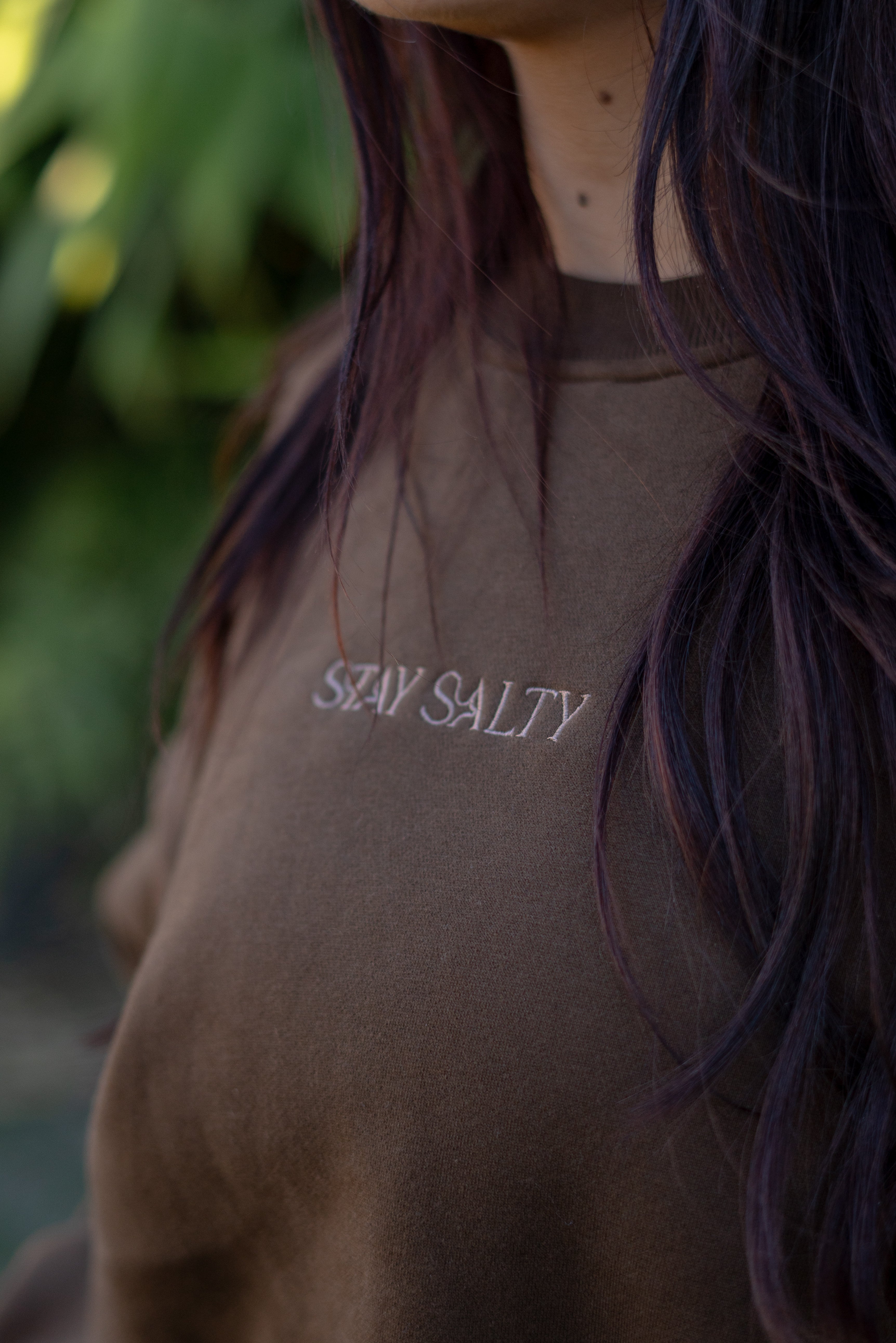 ZIMMI OVERSIZED CREW NECK JUMPER