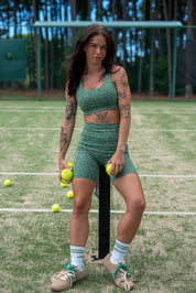 IZZY CROSS BACK SPORTS BRA