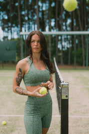 IZZY CROSS BACK SPORTS BRA