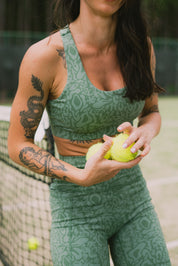 IZZY CROSS BACK SPORTS BRA