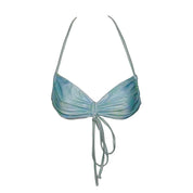 TAMMI RUCHED BIKINI TOP