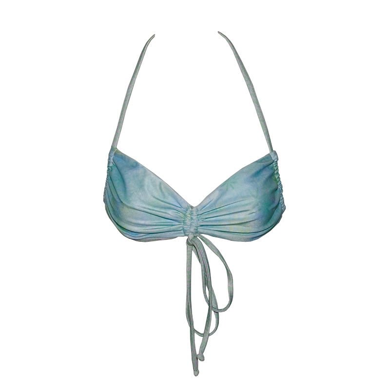 TAMMI RUCHED BIKINI TOP